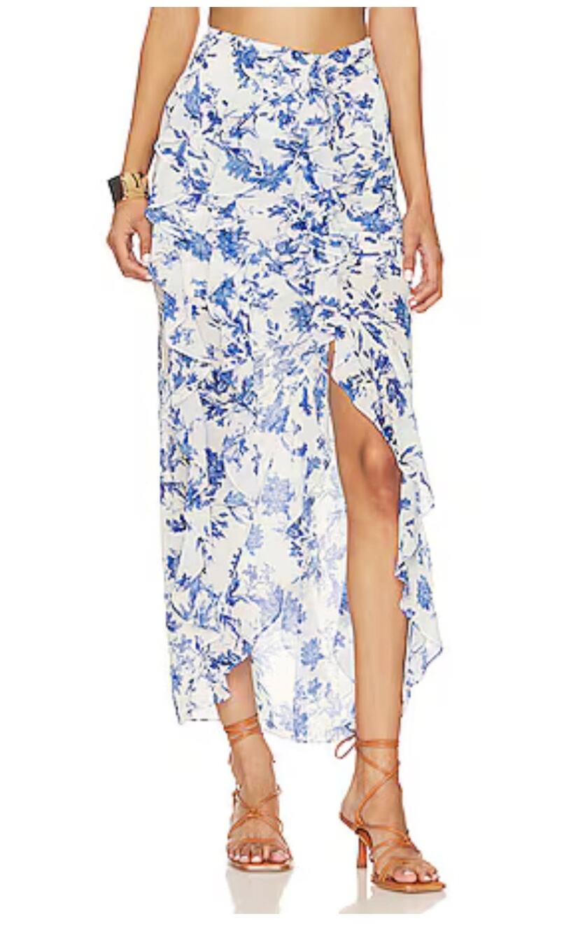 Gorgeous Free People Flounce Around Maxi Skirt - NWT!